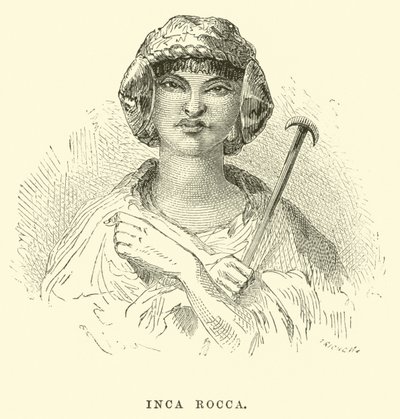 Inca Rocca by Edouard Riou